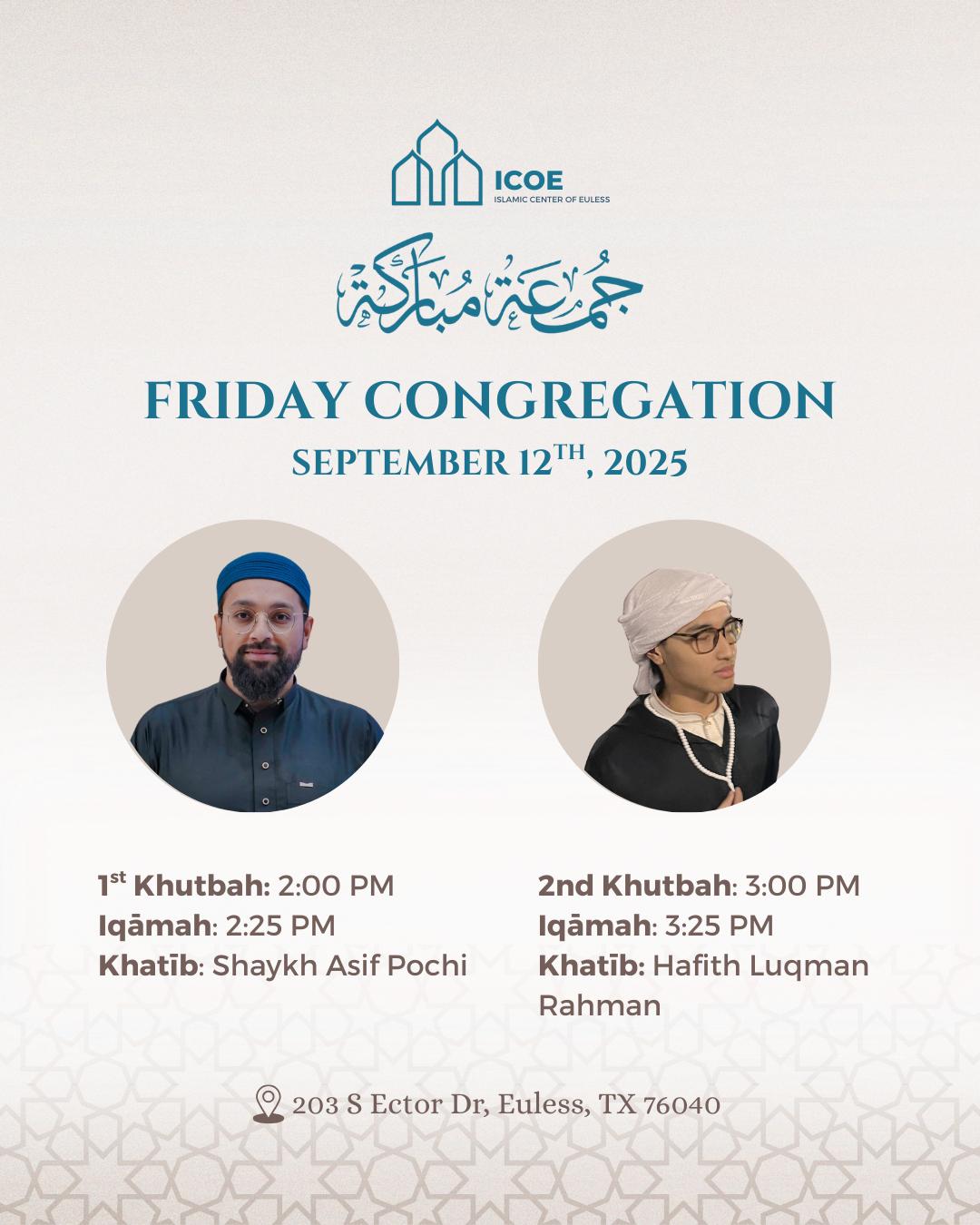 Friday Congregation