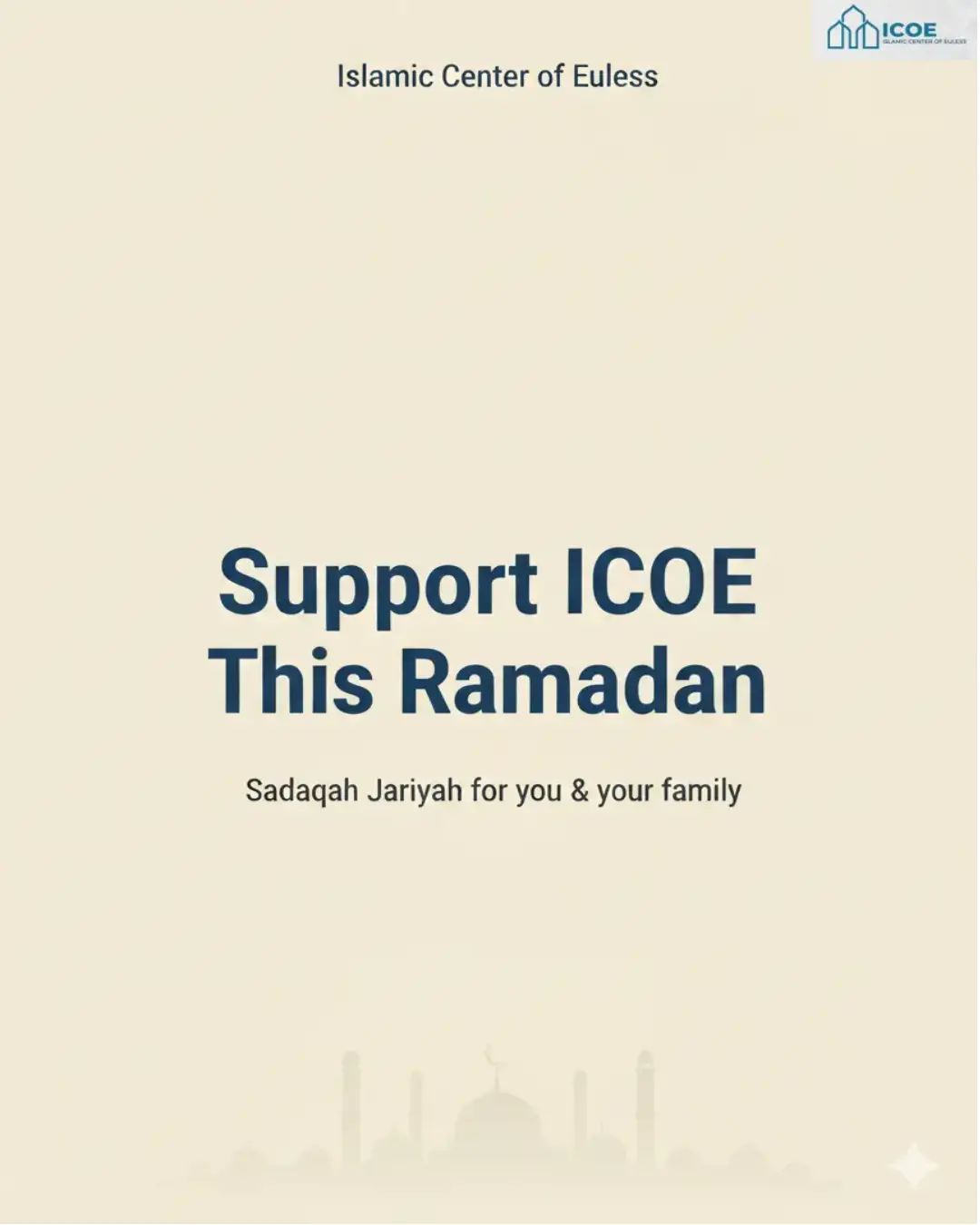 Ramadan Donation Appeal